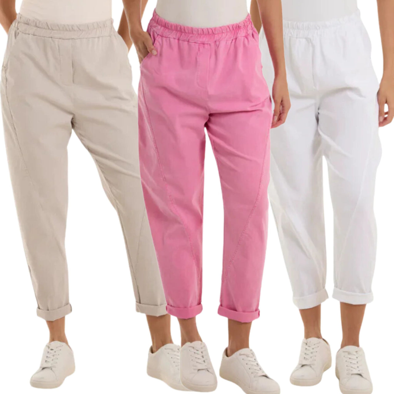 Washed Relaxed Fit Magic Trousers